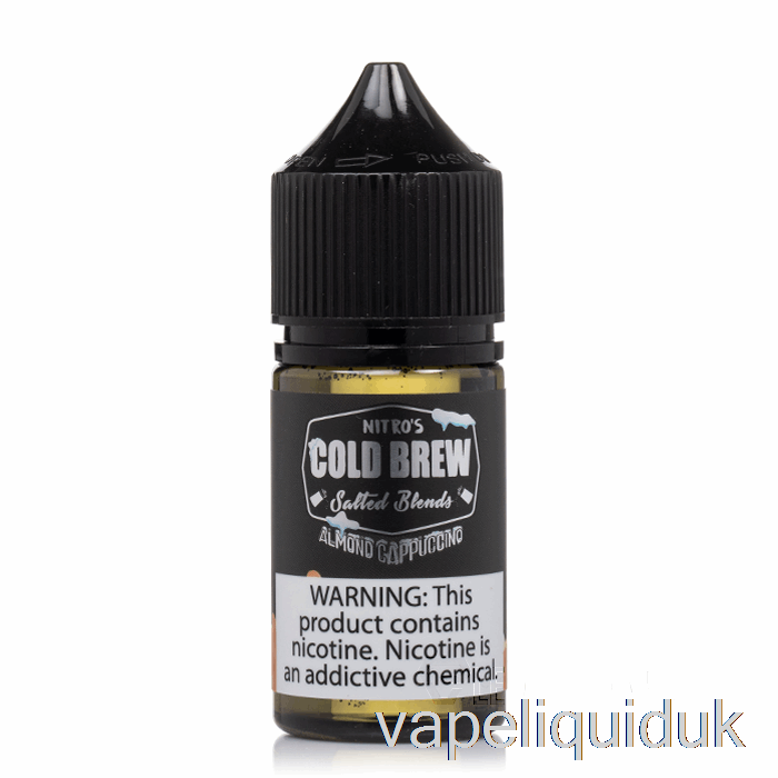 Almond Cappuccino - Nitros Cold Brew Salts - 30mL 25mg Vape Juice